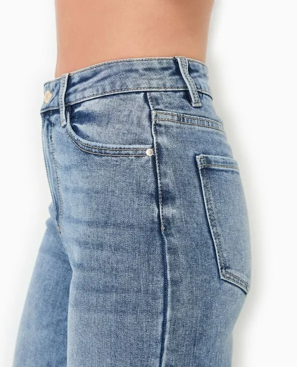 011 pmk medium blue wide leg jeans
