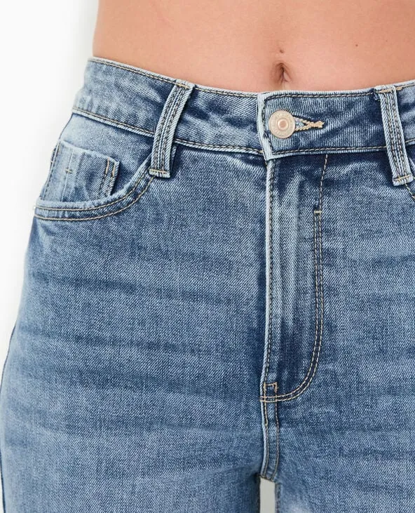 011 pmk medium blue wide leg jeans