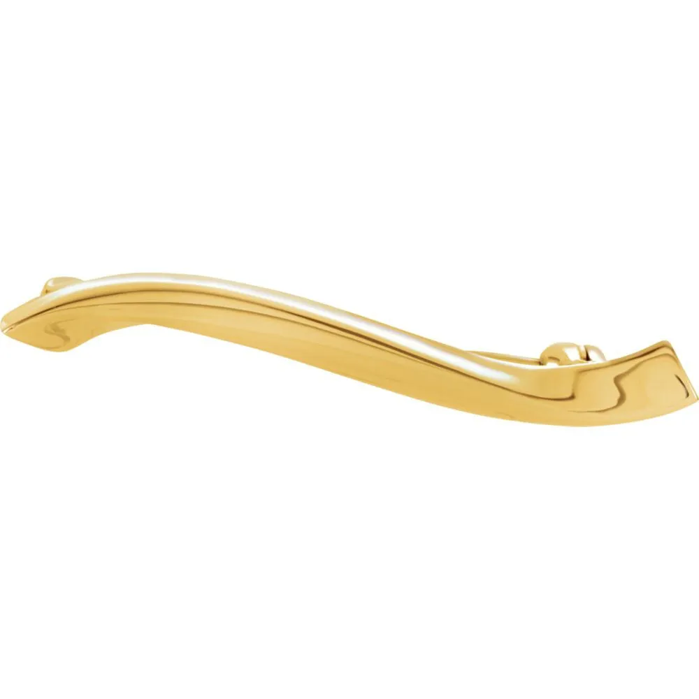 10k Yellow Gold Fashion Brooch