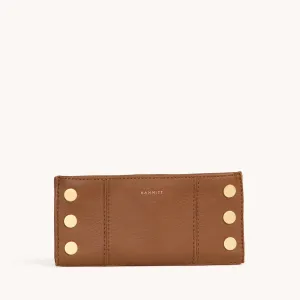 110 North Mahogany Pebble/Brushed Gold Red Zip