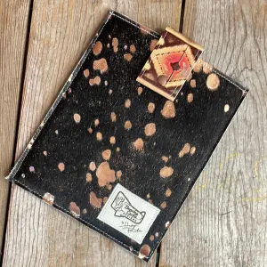 13'' Tablet Sleeve - Black & Gold Acid w/ Summit Fire