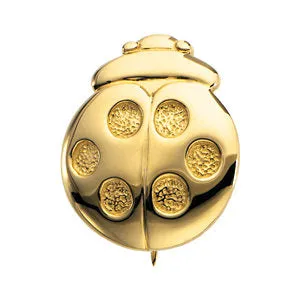 14k Yellow Gold Heaven's Ladybug Brooch