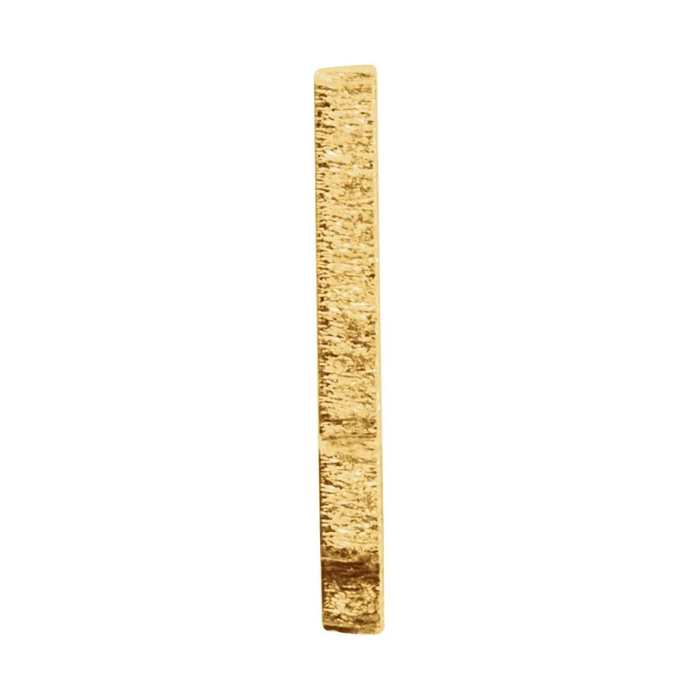 14k Yellow Gold Number "4"