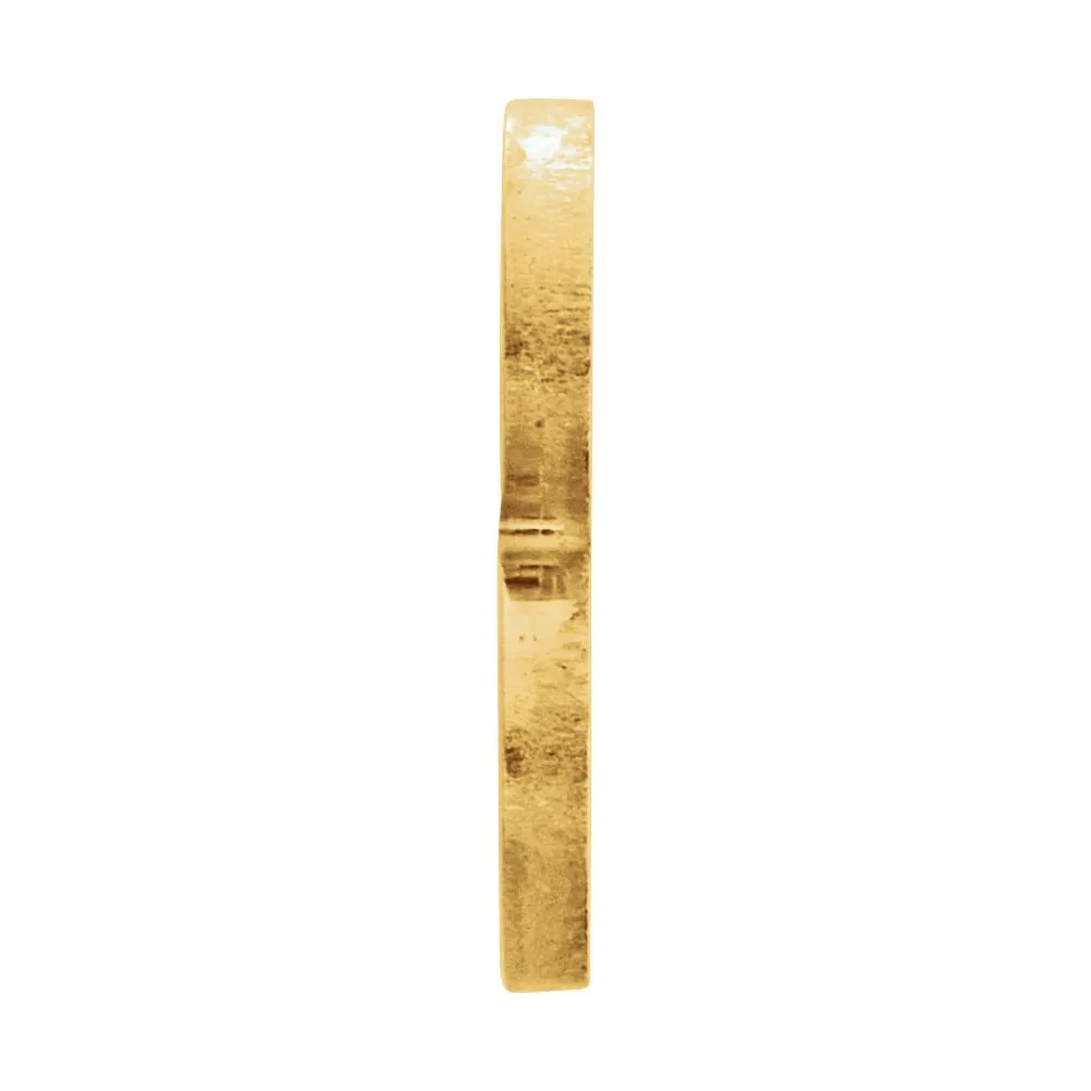14k Yellow Gold Number "8"