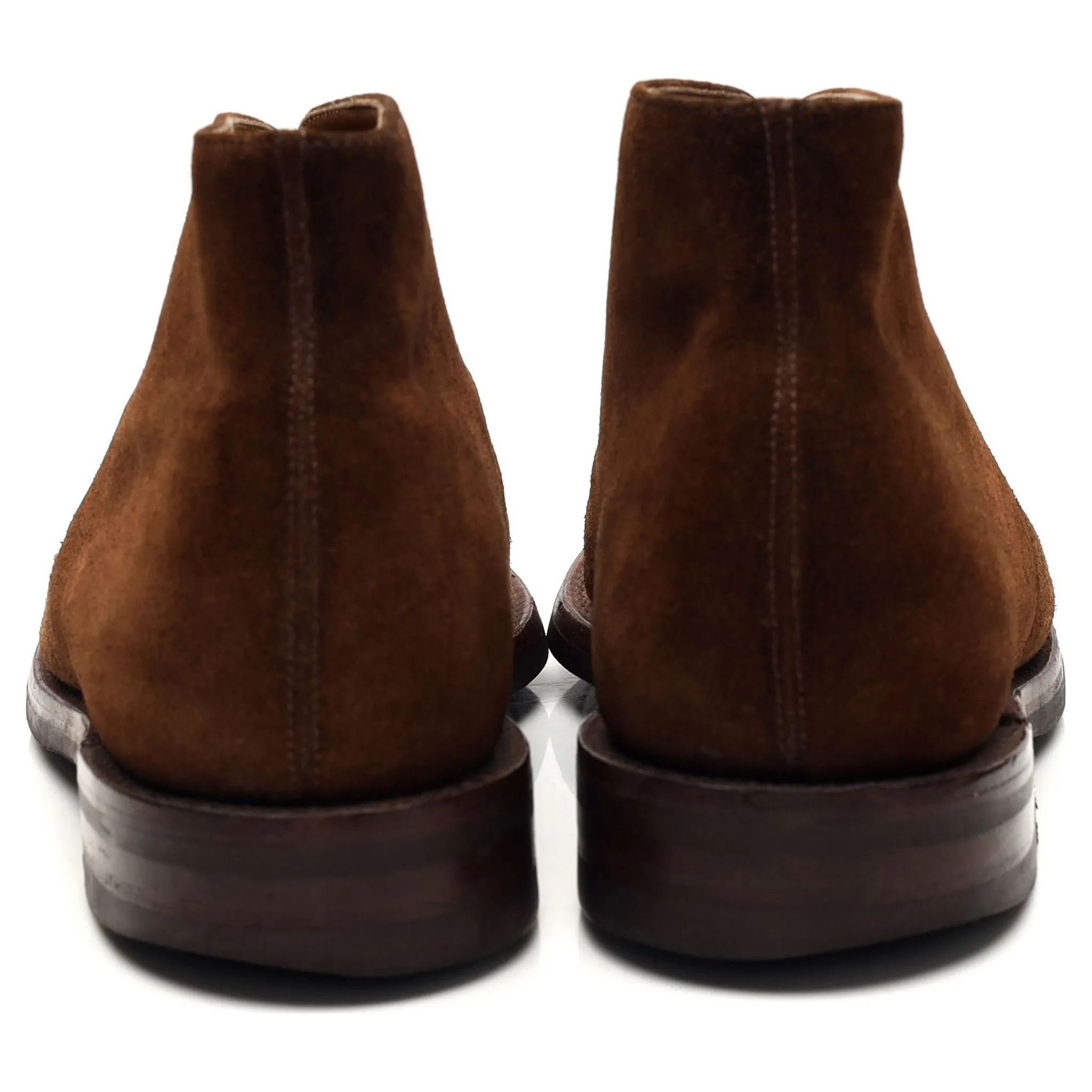 1880 'Kempton' Brown Suede Chukka Boots UK 8 F