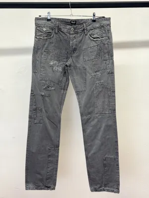 2000s Dolce & Gabbana patchwork jeans