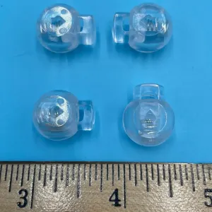 2500 Clear Deluxe Cord Adjusting Orbs in Bulk