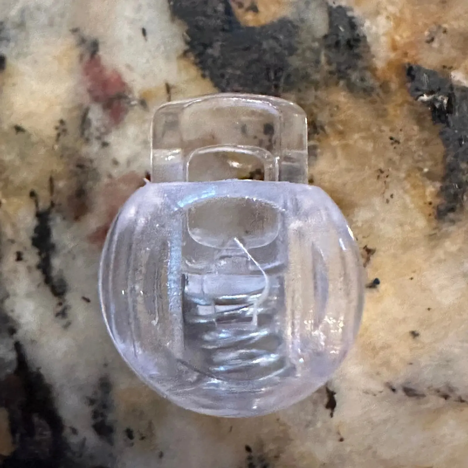 2500 Clear Deluxe Cord Adjusting Orbs in Bulk