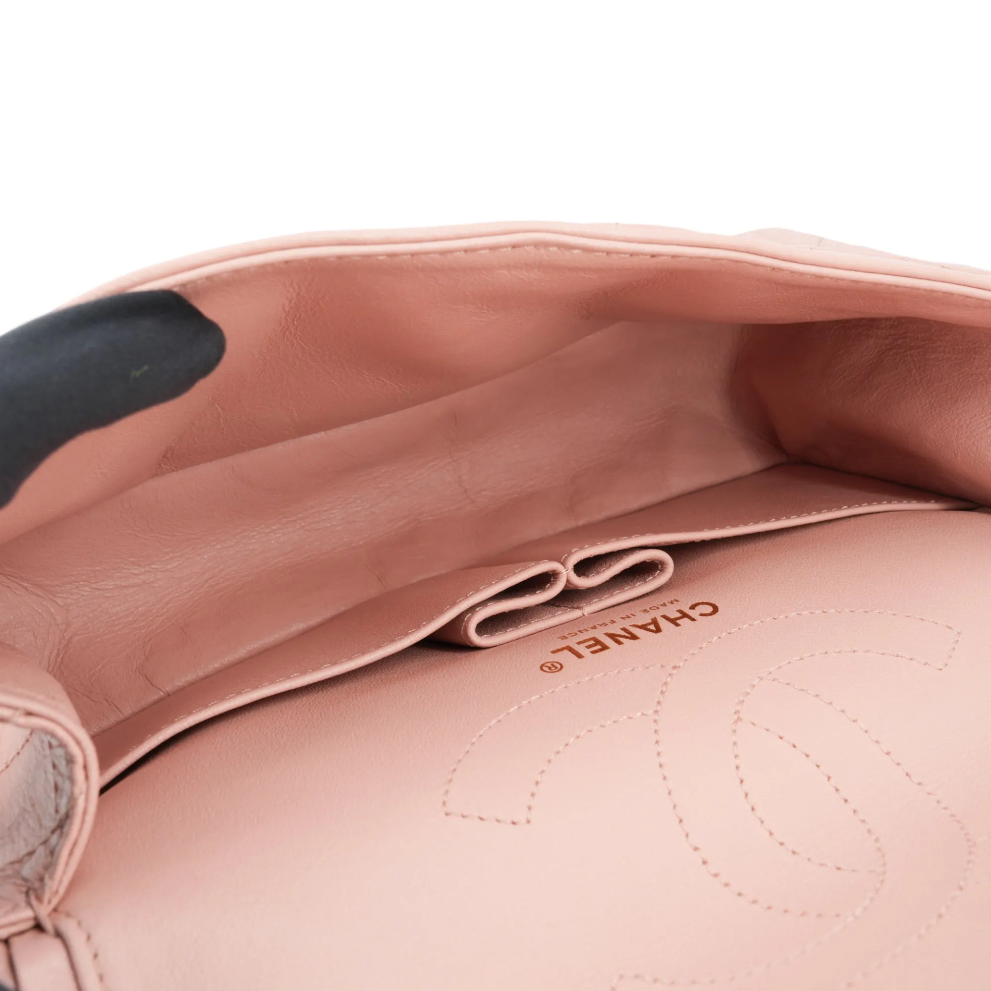 2.55 Reissue Flap Bag Size 225 in 19P Pink Aged Calfskin