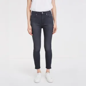 284 B(AIR) DENIM HIGH WAIST ANKLE SKINNY IN EVENING GREY
