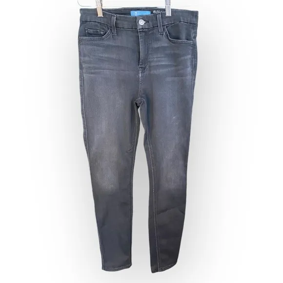 284 B(AIR) DENIM HIGH WAIST ANKLE SKINNY IN EVENING GREY
