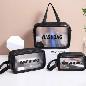 3 Set Travel Bag Set-Black