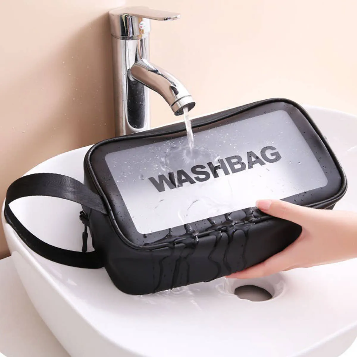 3 Set Travel Bag Set-Black