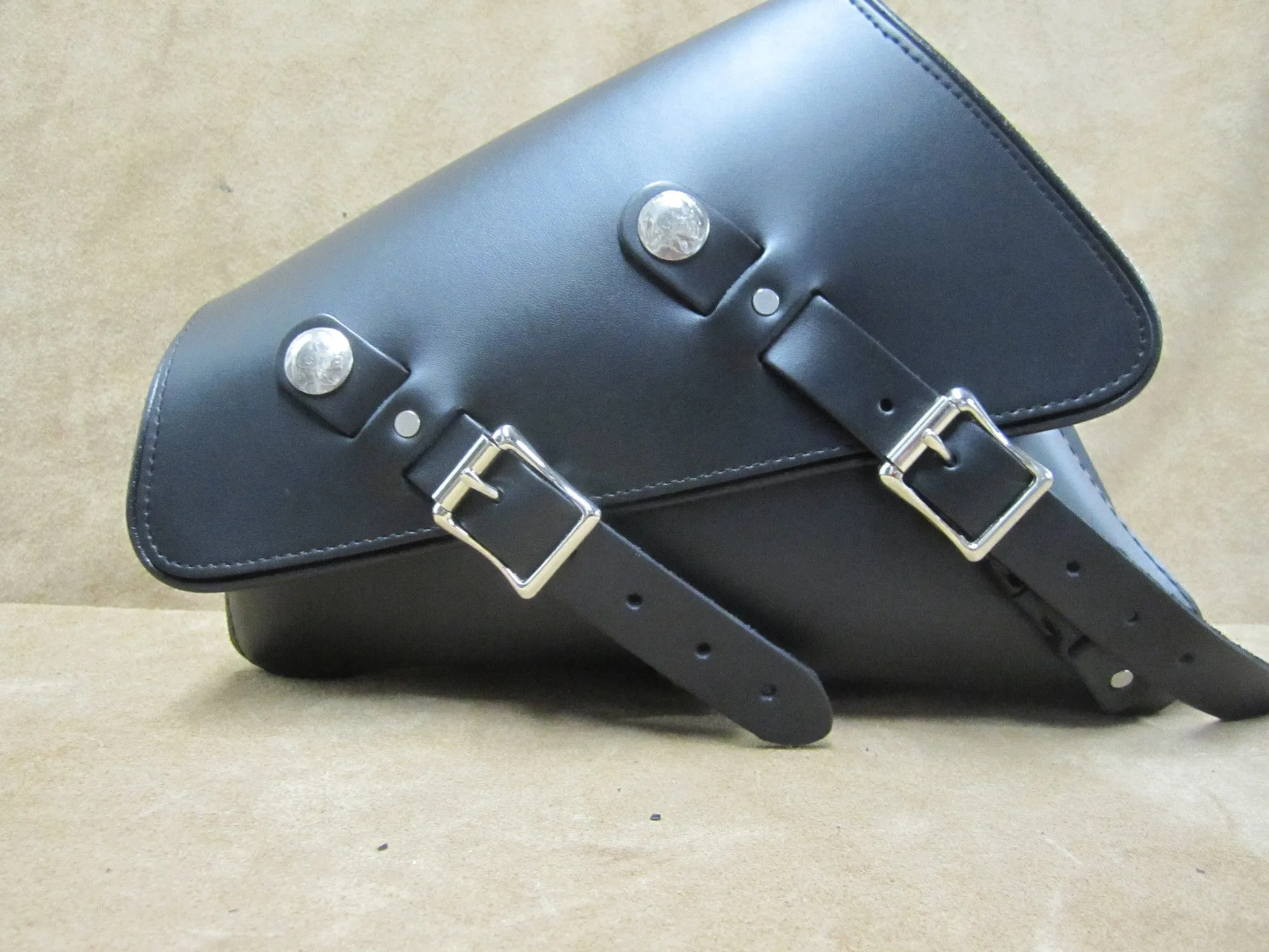 310L Sportster Left Side Leather Solo Bag