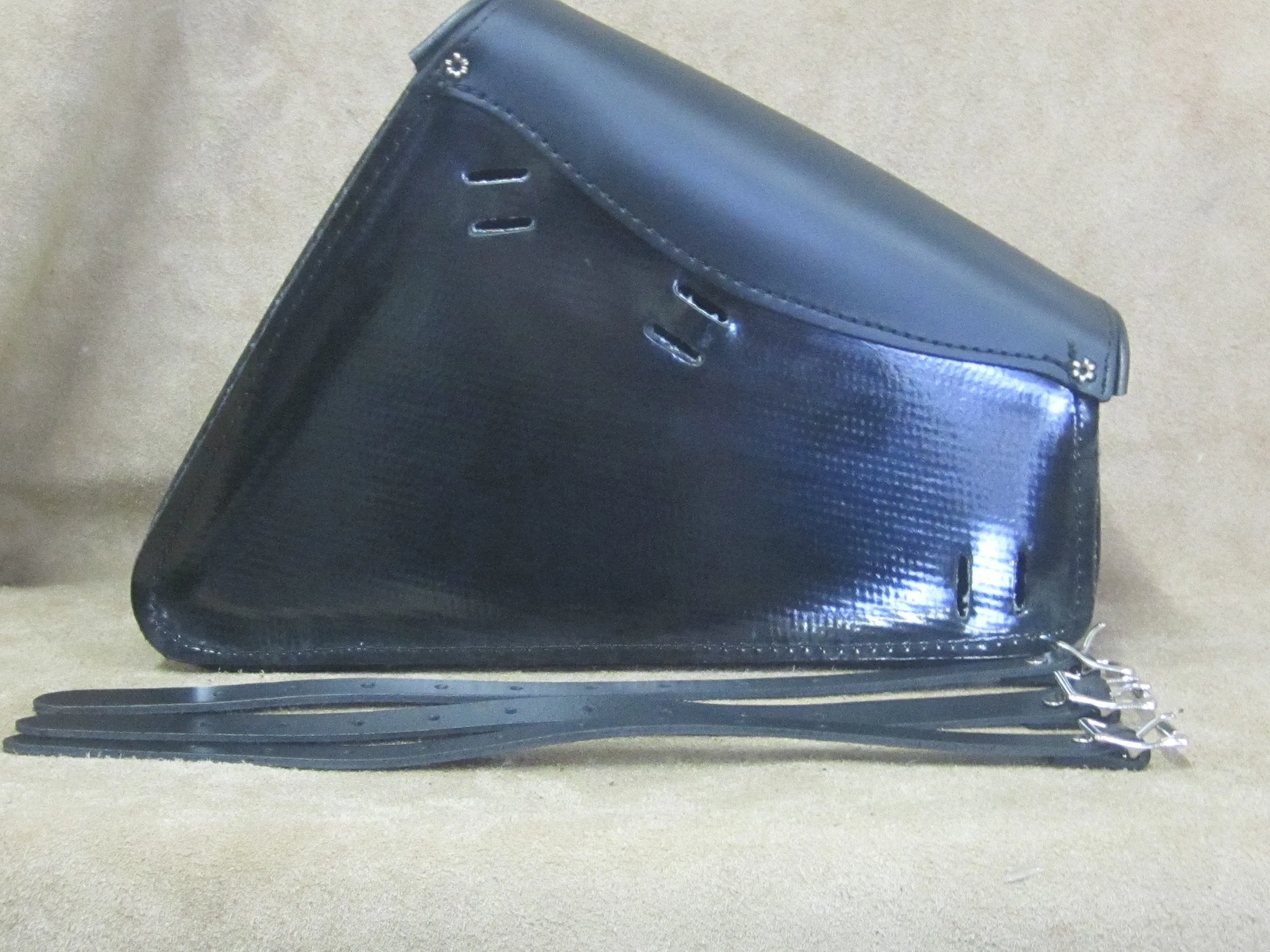 310L Sportster Left Side Leather Solo Bag