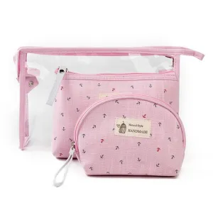 3pc Cosmetic Bag