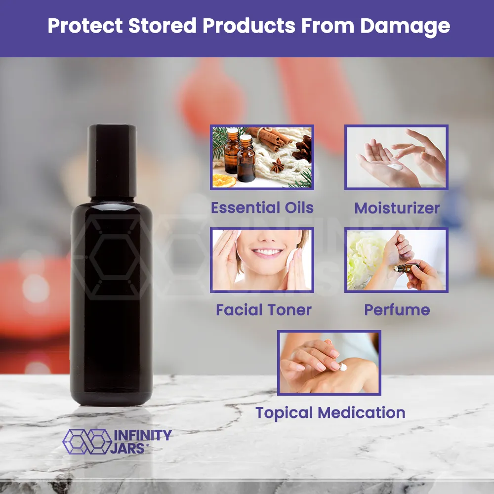 50 ml Stainless Steel Roller Applicator Bottle