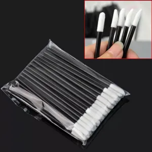 50-Piece Disposable Lip Brush Eyelash Makeup Brushes Mascara Applicator Lipstick Wand Set Cosmetic Makeup Tools