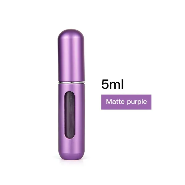 5ml 8ml Portable Mini Refillable Perfume Bottle With Spray Scent Pump Empty Cosmetic Containers Spray Atomizer Bottle For Travel