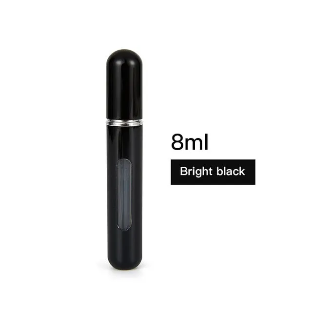 5ml 8ml Portable Mini Refillable Perfume Bottle With Spray Scent Pump Empty Cosmetic Containers Spray Atomizer Bottle For Travel