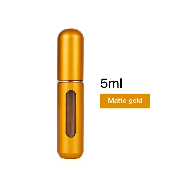 5ml 8ml Portable Mini Refillable Perfume Bottle With Spray Scent Pump Empty Cosmetic Containers Spray Atomizer Bottle For Travel