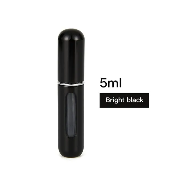 5ml 8ml Portable Mini Refillable Perfume Bottle With Spray Scent Pump Empty Cosmetic Containers Spray Atomizer Bottle For Travel