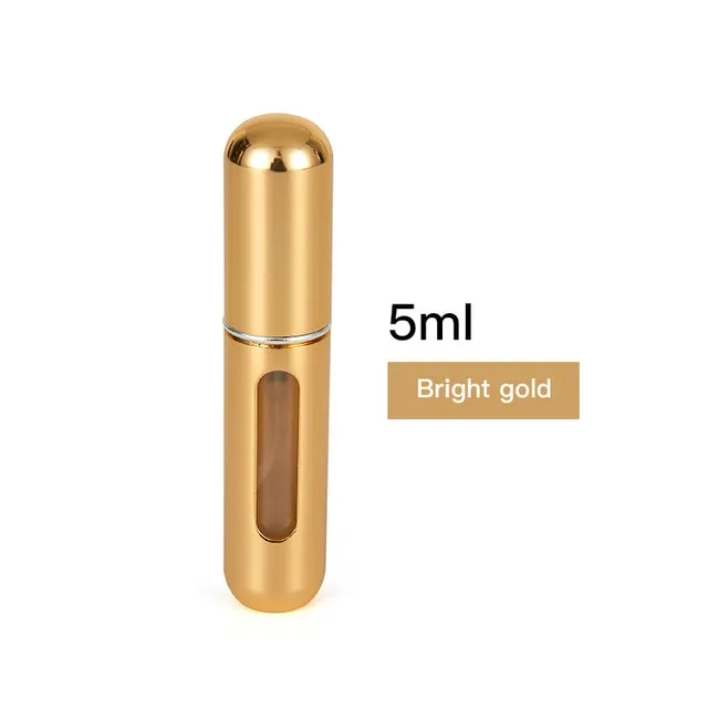 5ml 8ml Portable Mini Refillable Perfume Bottle With Spray Scent Pump Empty Cosmetic Containers Spray Atomizer Bottle For Travel