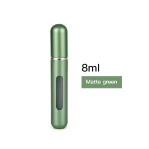 5ml 8ml Portable Mini Refillable Perfume Bottle With Spray Scent Pump Empty Cosmetic Containers Spray Atomizer Bottle For Travel