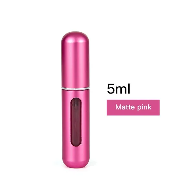 5ml 8ml Portable Mini Refillable Perfume Bottle With Spray Scent Pump Empty Cosmetic Containers Spray Atomizer Bottle For Travel