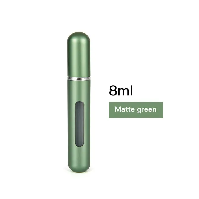 5ml 8ml Portable Mini Refillable Perfume Bottle With Spray Scent Pump Empty Cosmetic Containers Spray Atomizer Bottle For Travel