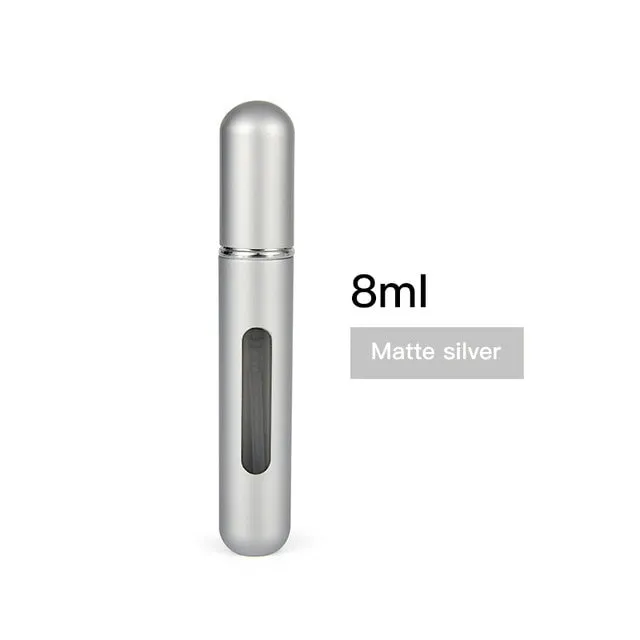 5ml 8ml Portable Mini Refillable Perfume Bottle With Spray Scent Pump Empty Cosmetic Containers Spray Atomizer Bottle For Travel