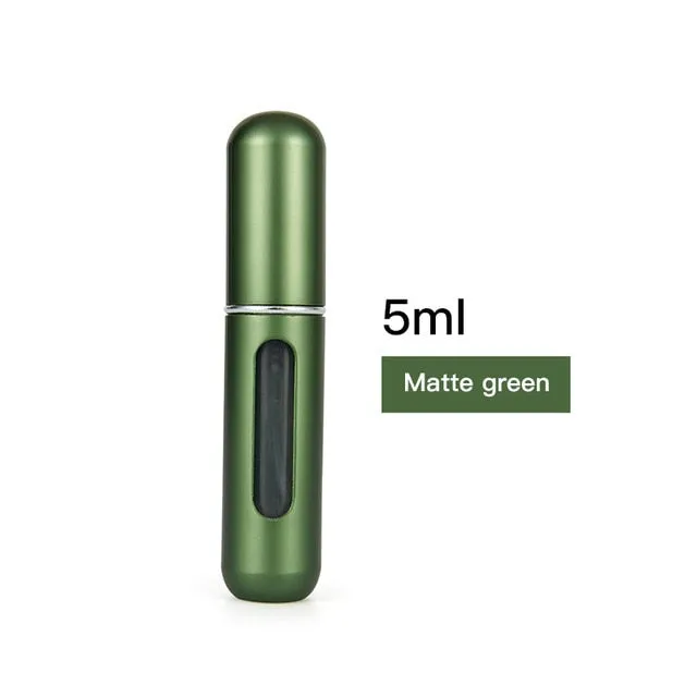 5ml 8ml Portable Mini Refillable Perfume Bottle With Spray Scent Pump Empty Cosmetic Containers Spray Atomizer Bottle For Travel