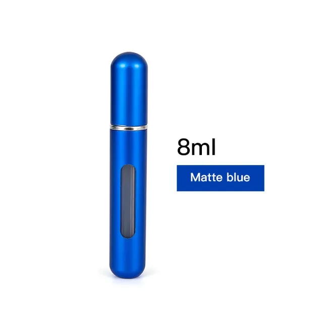 5ml 8ml Portable Mini Refillable Perfume Bottle With Spray Scent Pump Empty Cosmetic Containers Spray Atomizer Bottle For Travel