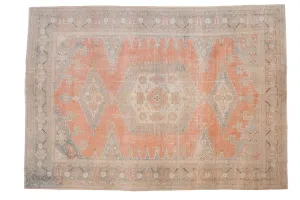 7.5x10.5 Vintage Distressed Veece Carpet