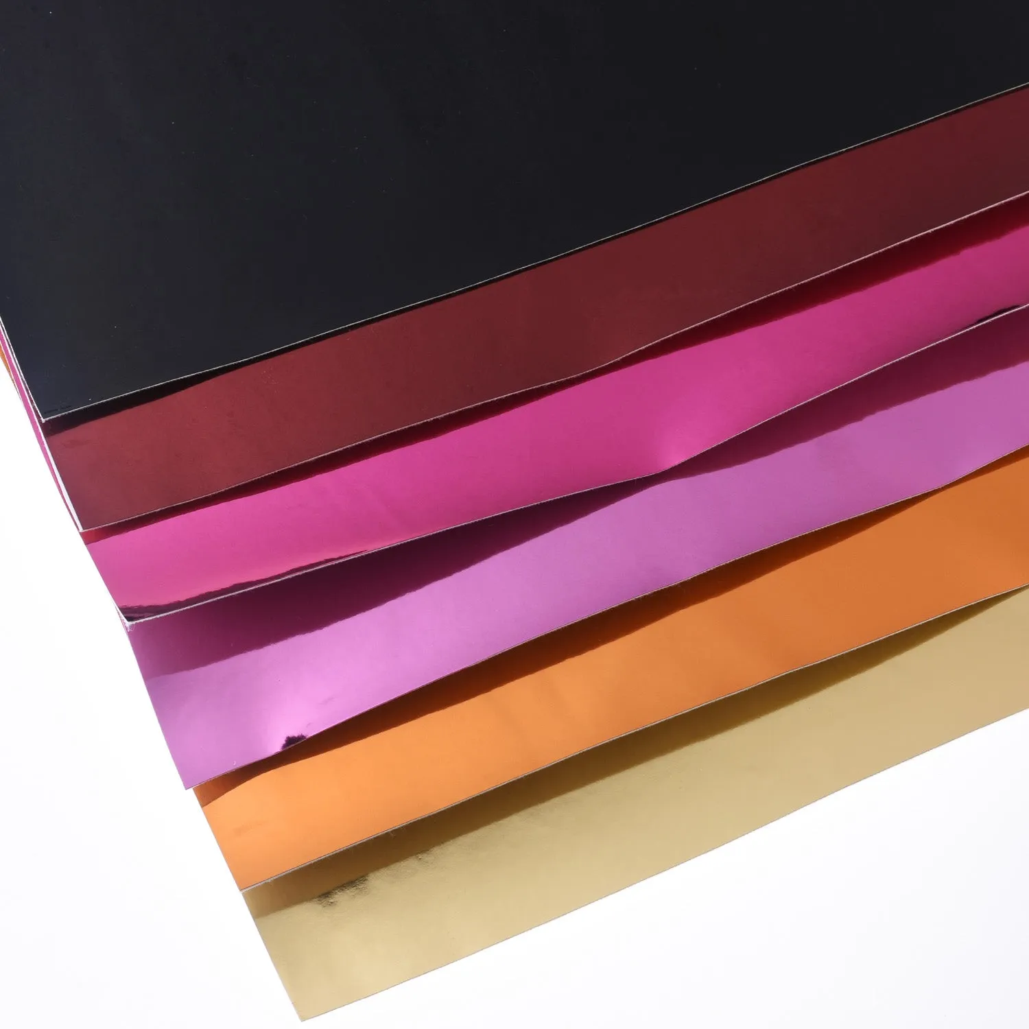 8*12" Mirror Faux leather sheets Synthetic Leather PU Leather Sheets Hair Bow Supplies 1pcs 102642