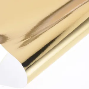 8*12" Mirror Faux leather sheets Synthetic Leather PU Leather Sheets Hair Bow Supplies 1pcs 102642