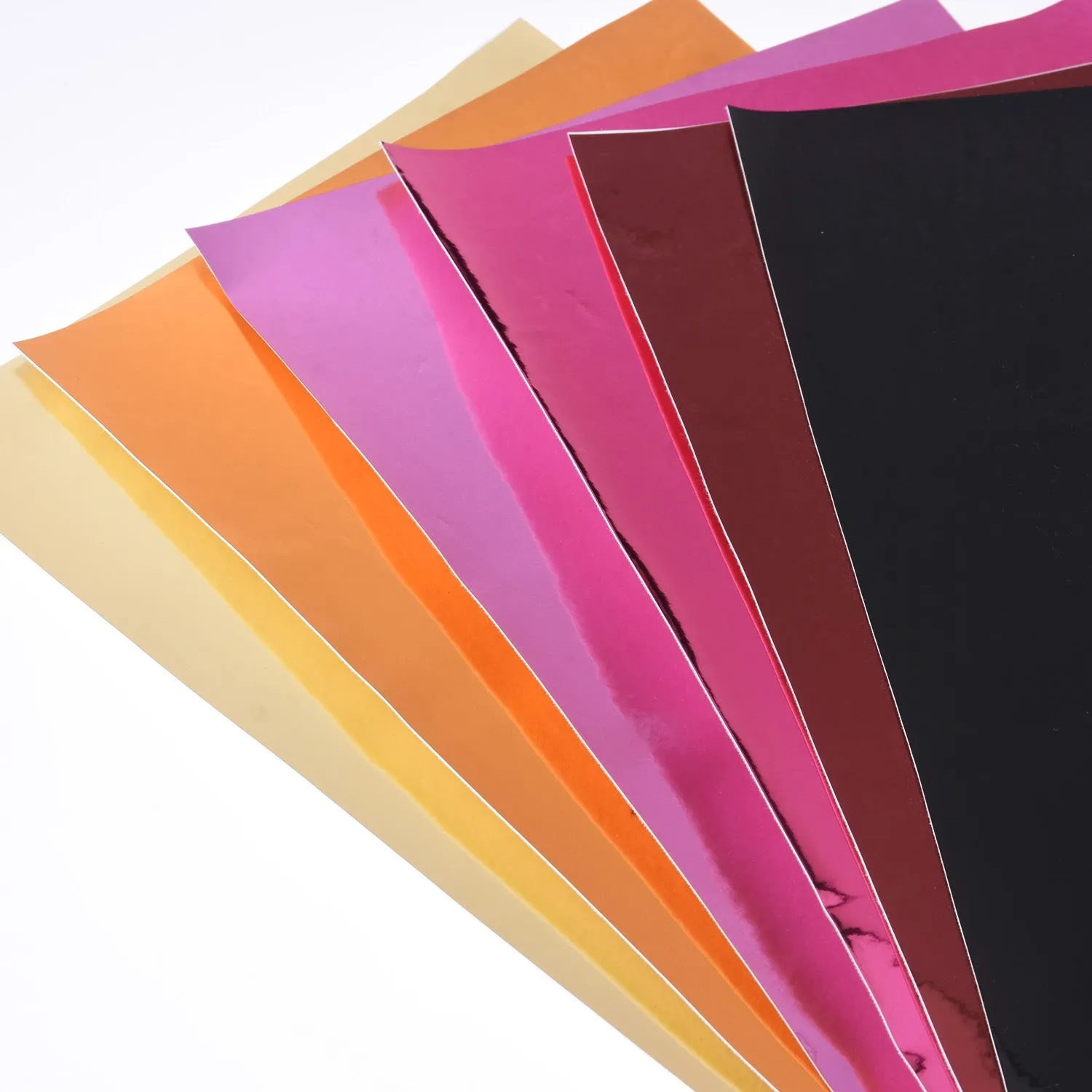 8*12" Mirror Faux leather sheets Synthetic Leather PU Leather Sheets Hair Bow Supplies 1pcs 102642