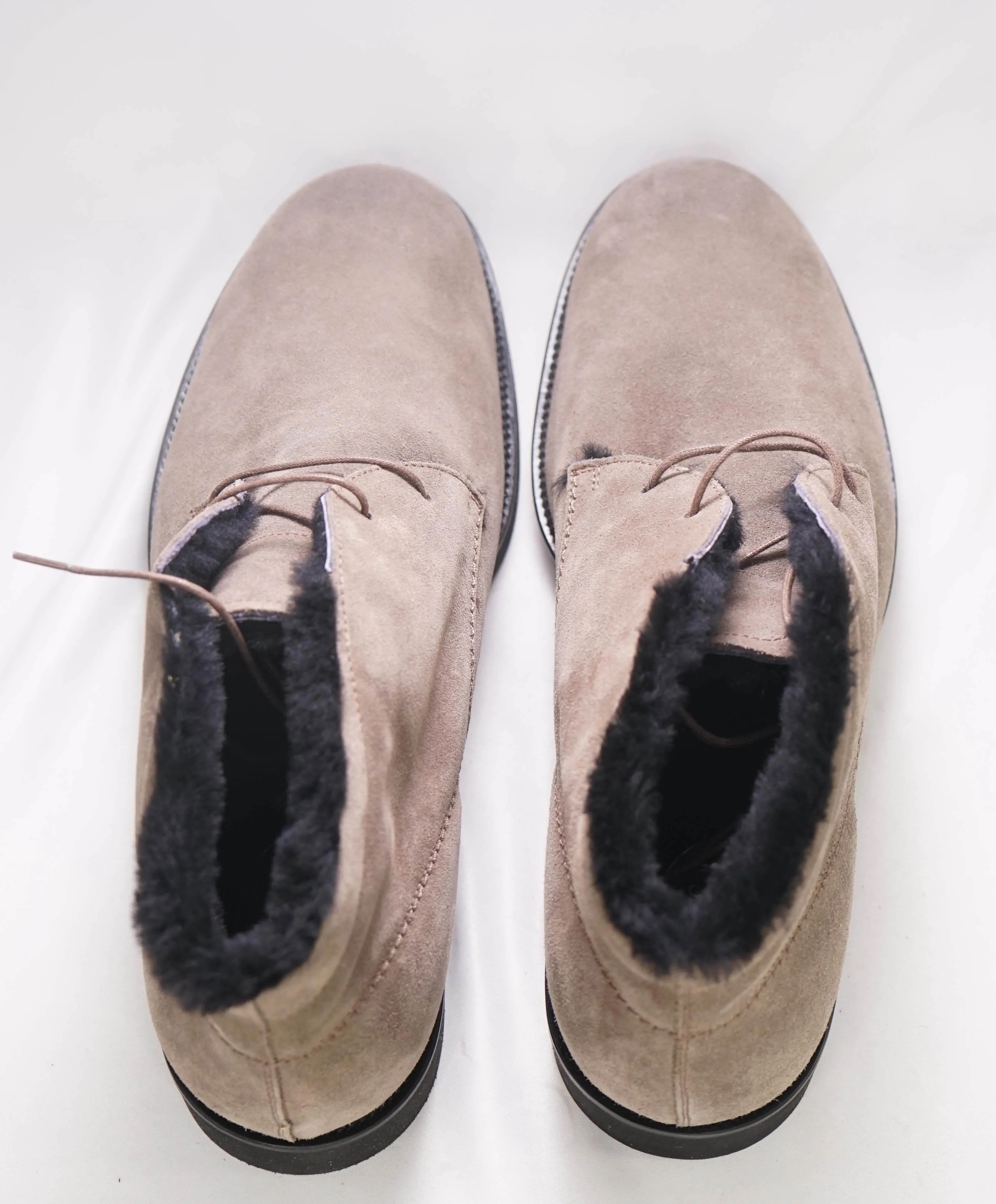 $850 TOD’S - "GENUINE LAMB FUR LINED" Suede Chukka Boot - 12.5 US (11.5 T)