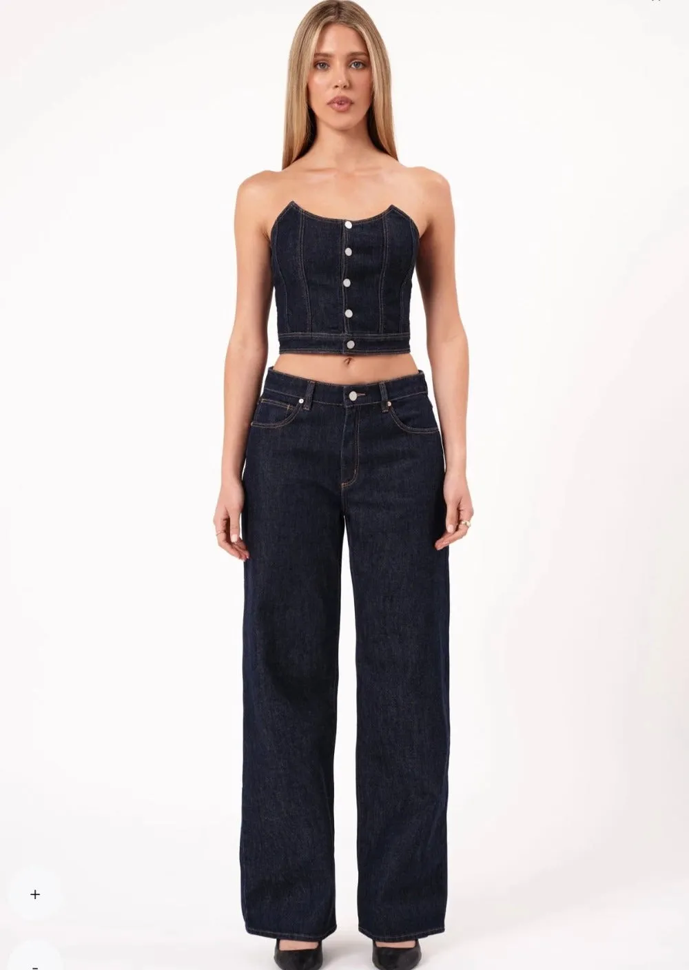 95 Baggy Lila Denim Rinse