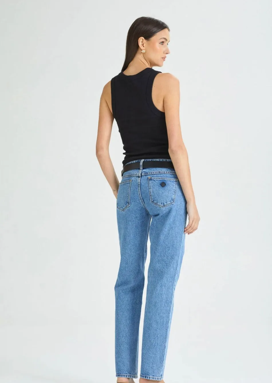 99 Low Straight Sadie Mid Blue