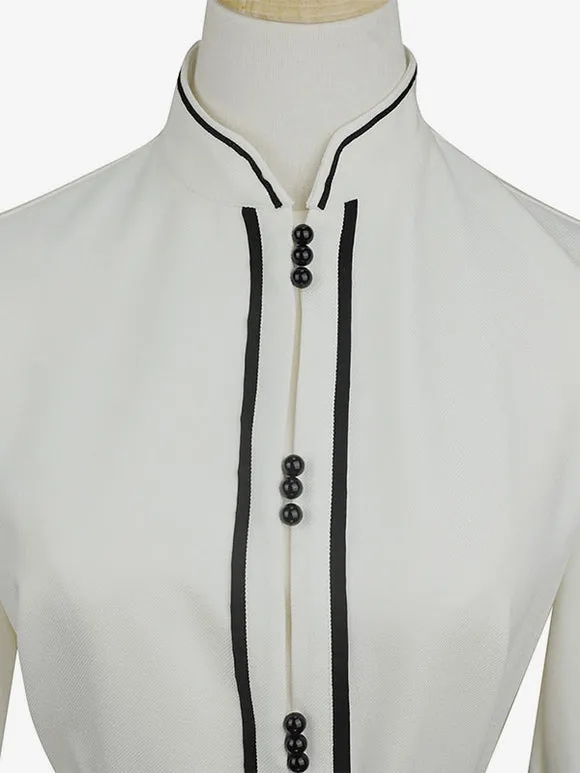 Academic Lolita Outfits White Long Sleeves