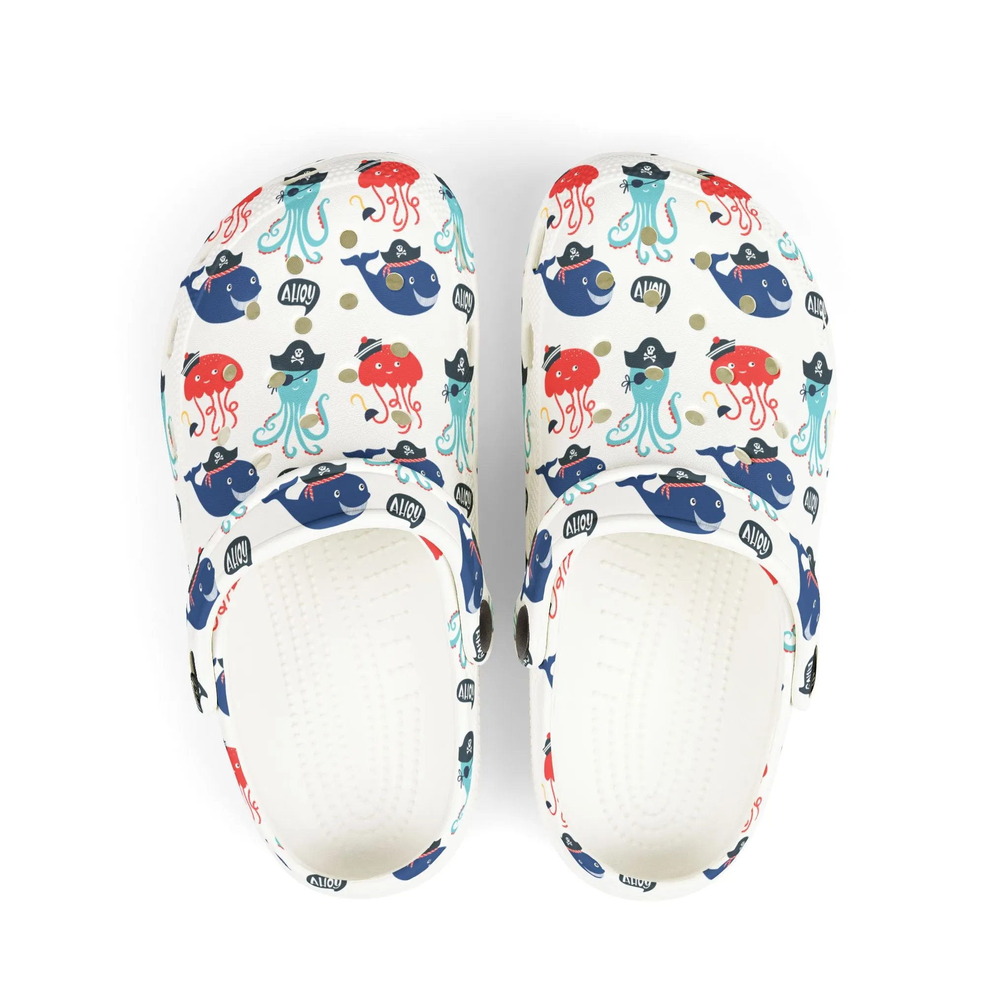 Ahoy Nautical Crocs for Kids!