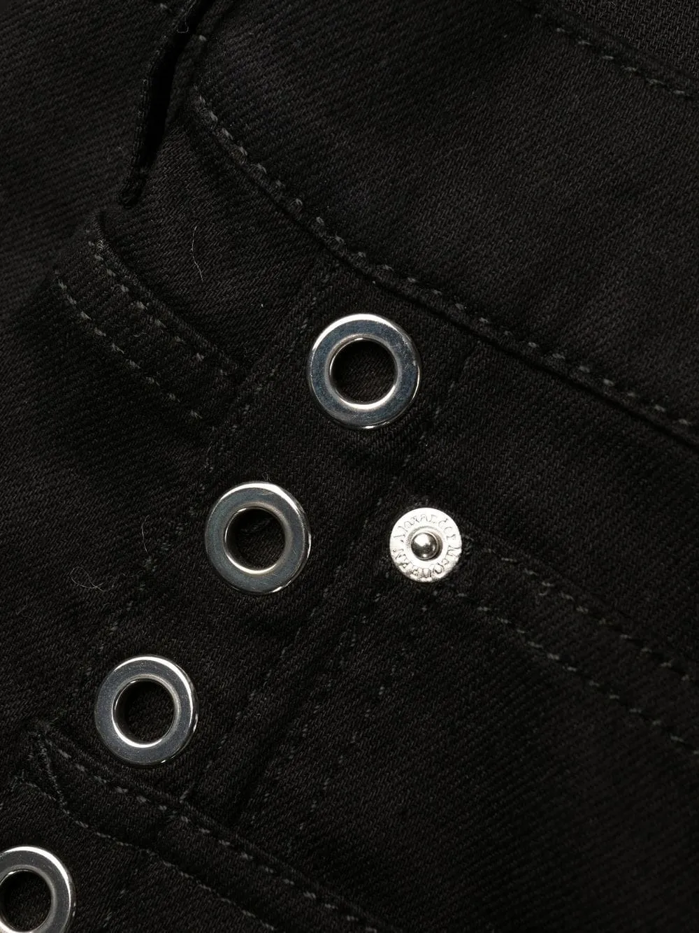 Alexander McQueen mid-rise skinny jeans