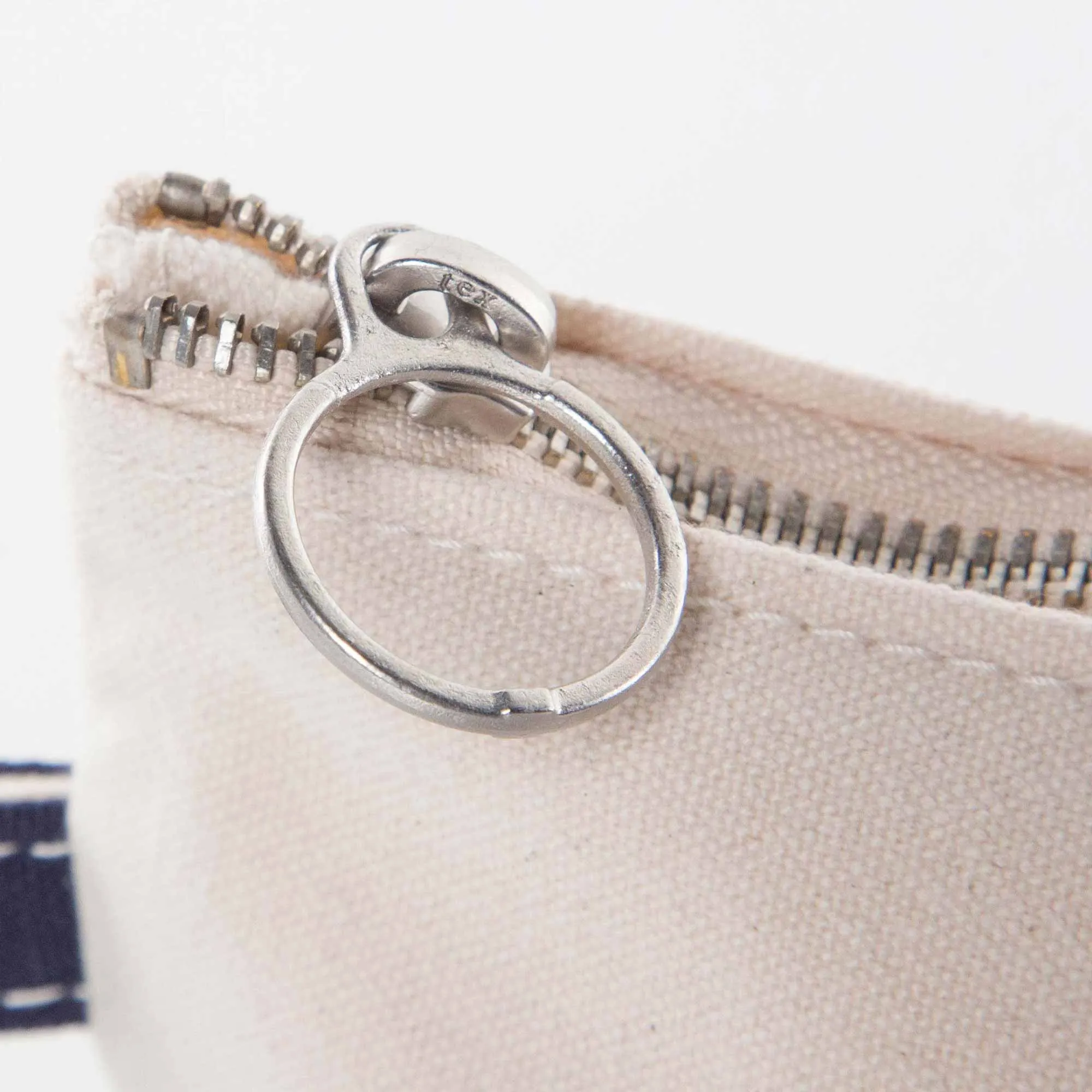 Alpha Omega Epsilon Canvas Cosmetic Bag