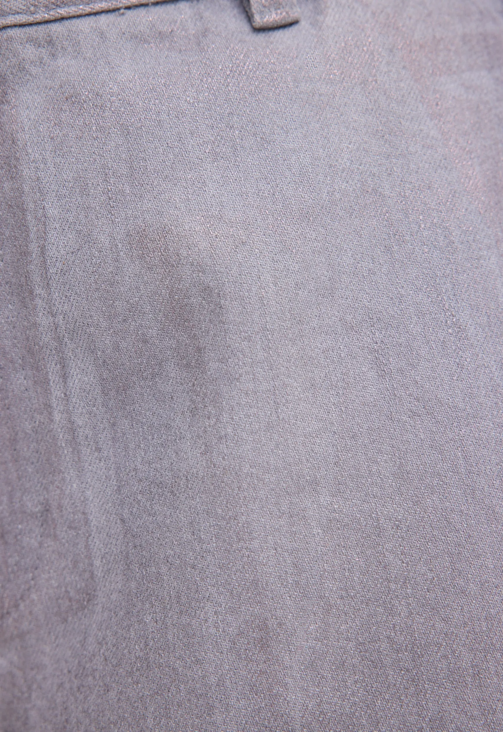Alum Foiled Cotton Pant - Oxide Grey