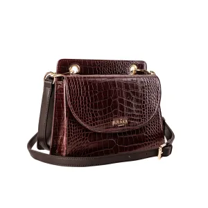 Amâna Charmaine two-sided shoulder bag
