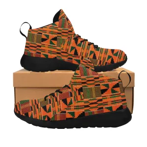Amoke African Print Men's Chukka Trainers