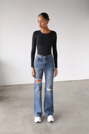 Andi High Rise Flare Denim