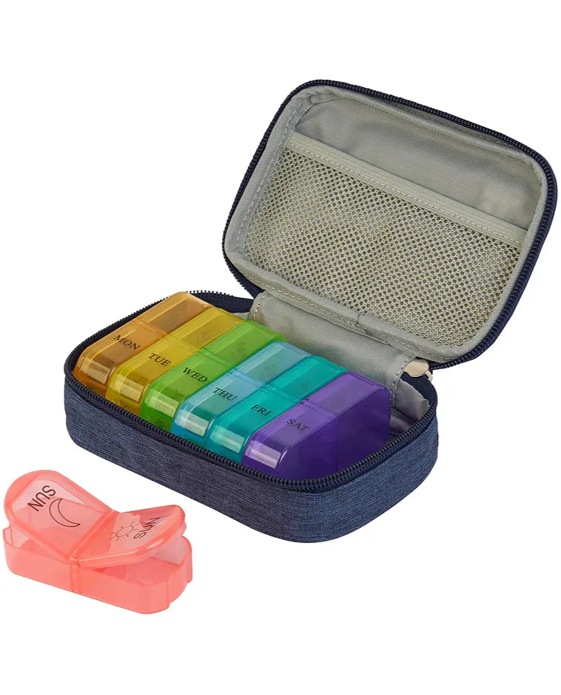 Annabel Trends Travel Pill Carrier Grey