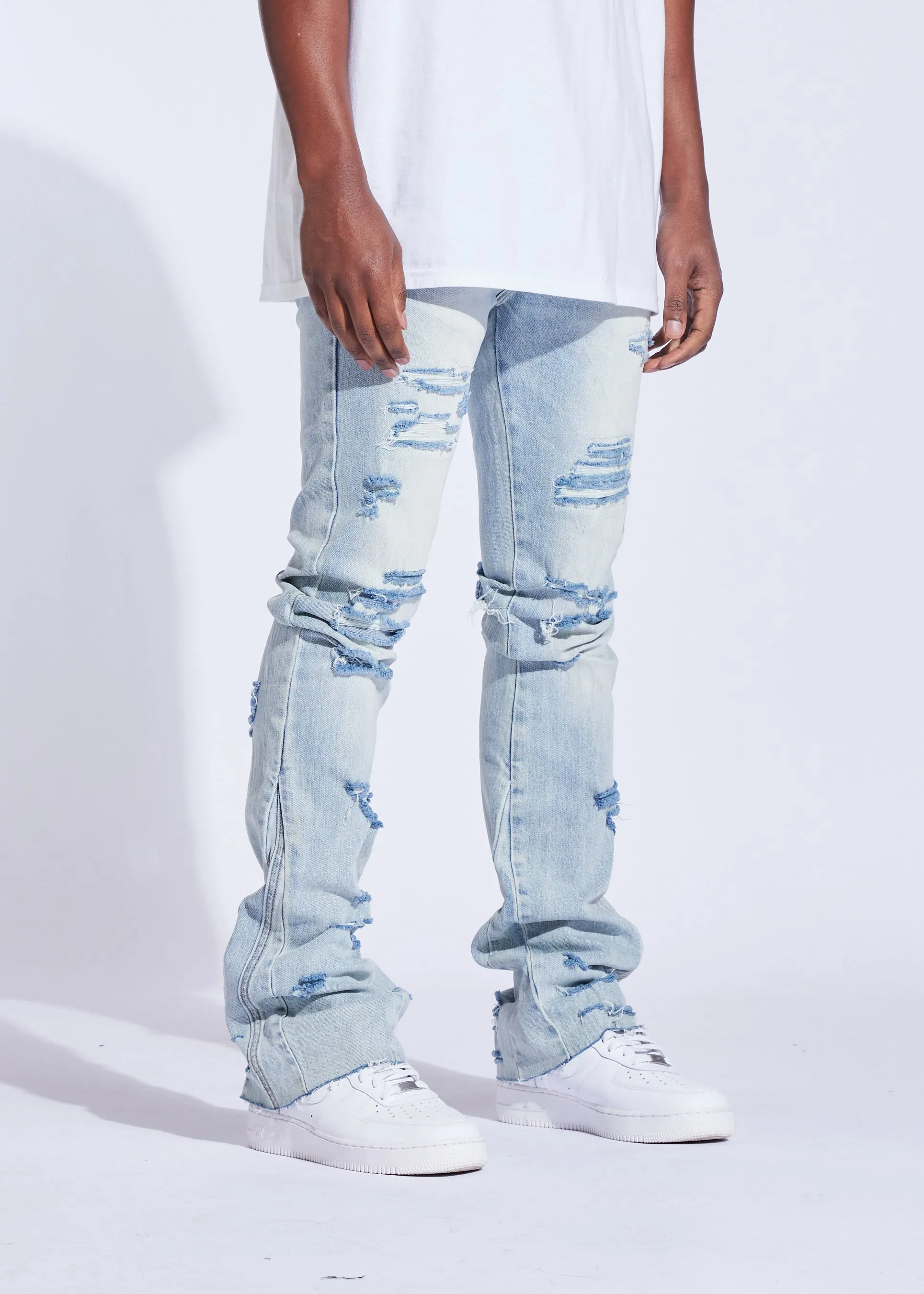 Arch Flare Denim (Light Distress)